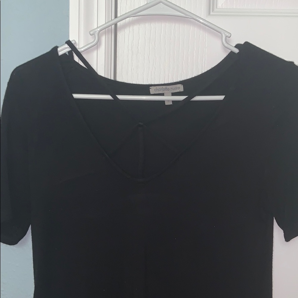 Charlotte Russe black tshirt